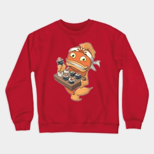 Sushi Fish Crewneck Sweatshirt